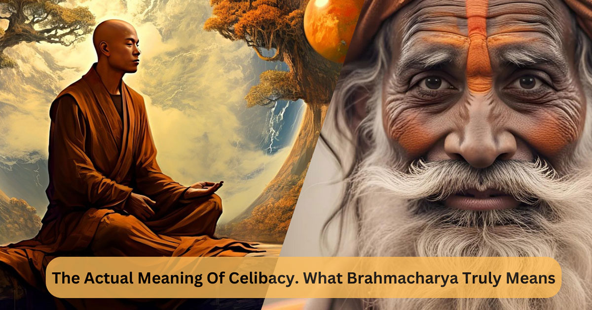 The Actual Meaning Of Celibacy. What Brahmacharya Truly Means